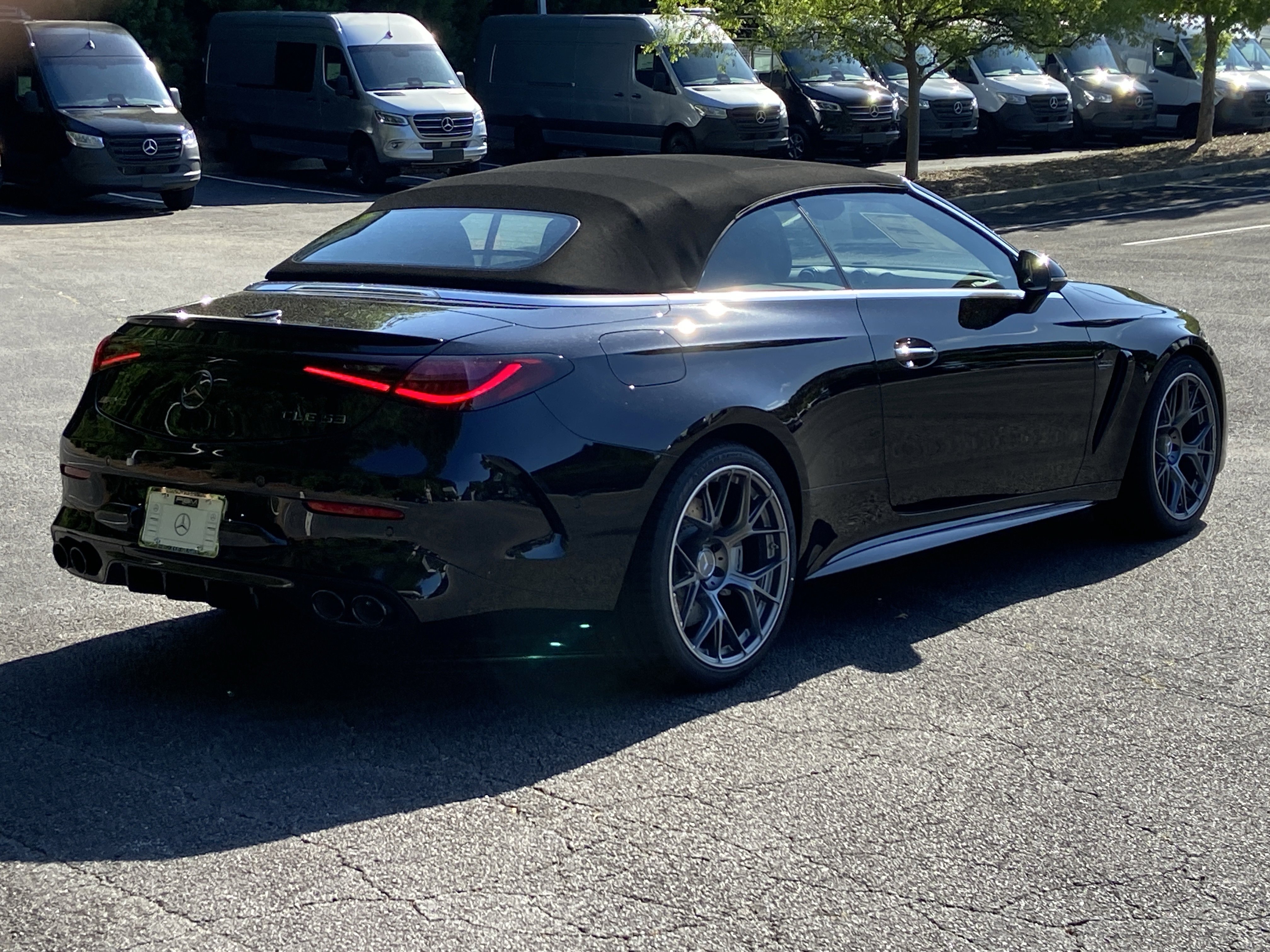 New 2026 Obsidian Black Metallic Mercedes-Benz AMG® CLE 53 4MATIC®+ Cabriolet image 10