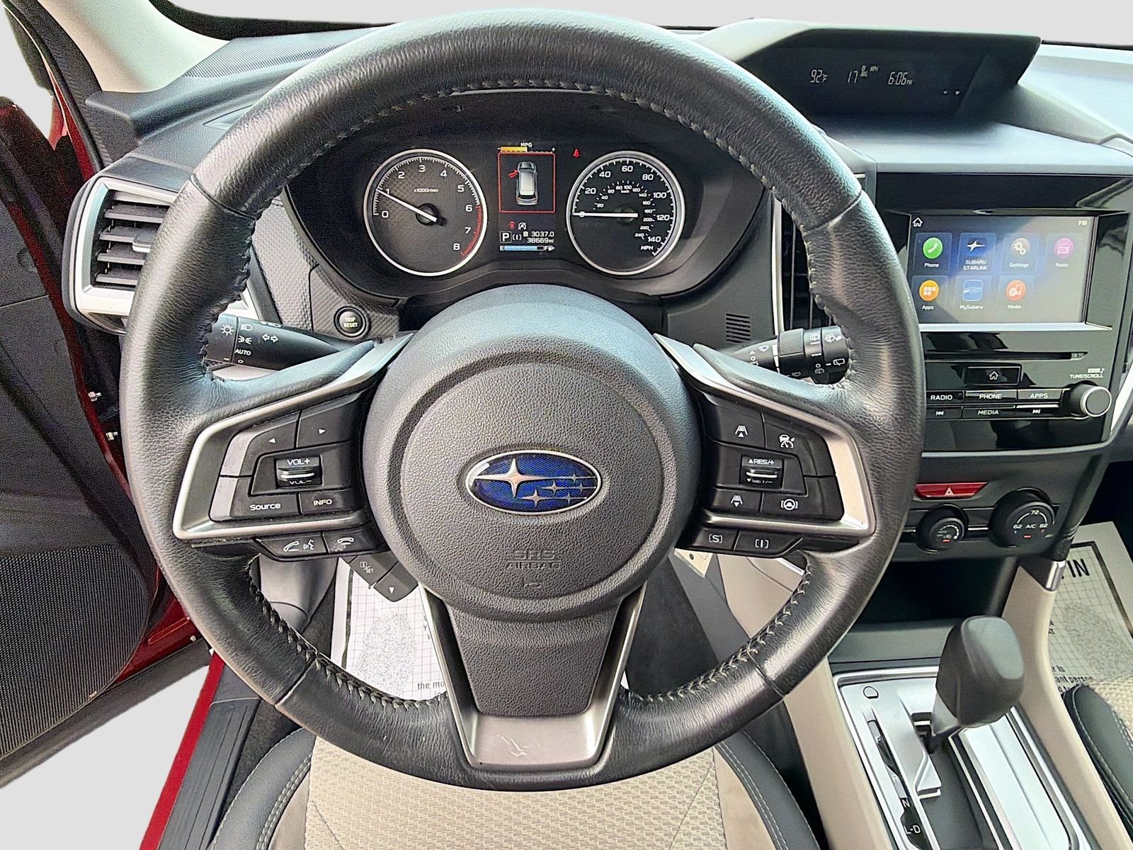Used 2020 Red Subaru Premium image 38