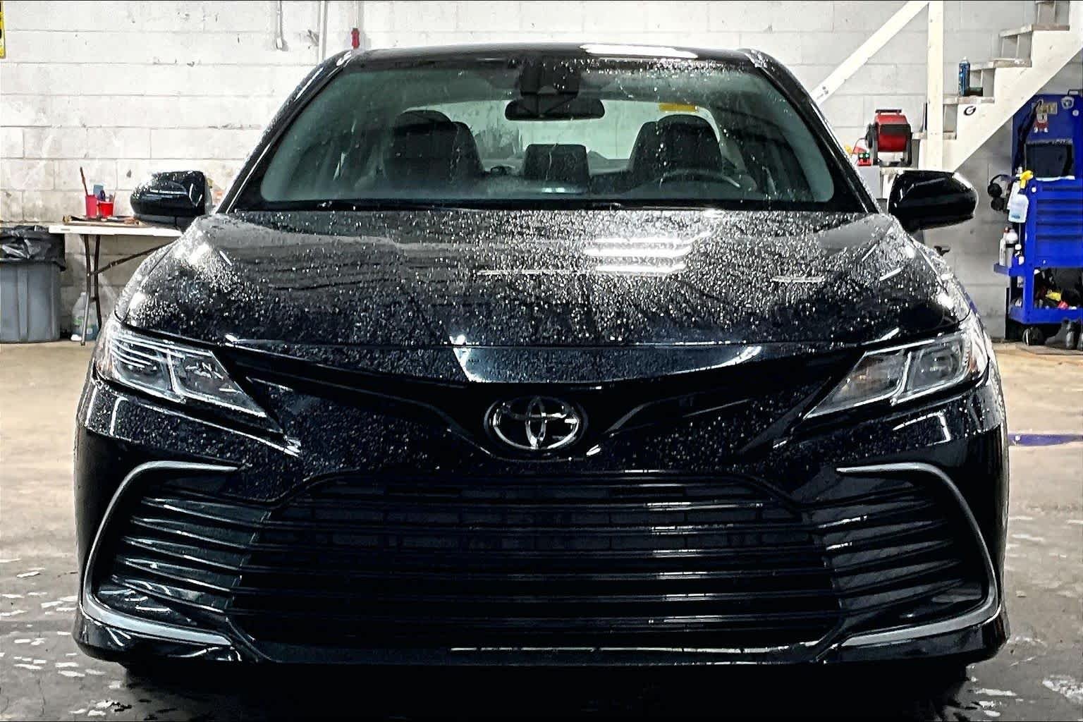 Used 2024 Midnight Black Metallic Toyota LE image 4