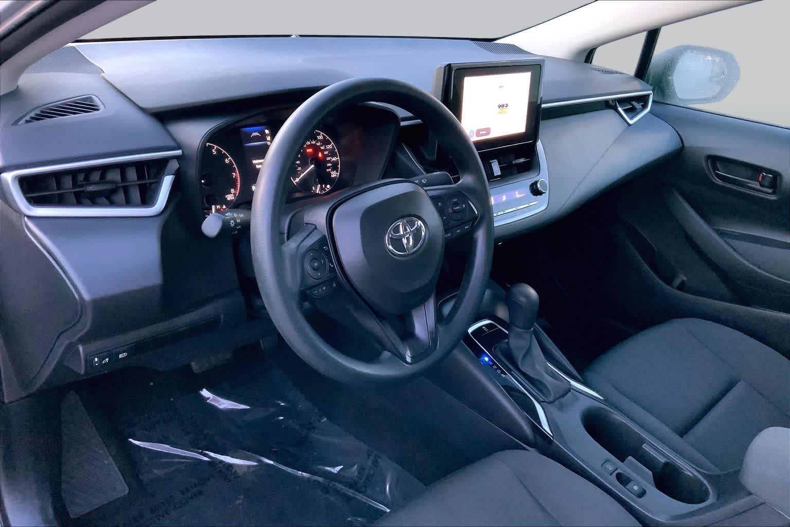 Used 2024 Classic Silver Metallic Toyota LE image 17