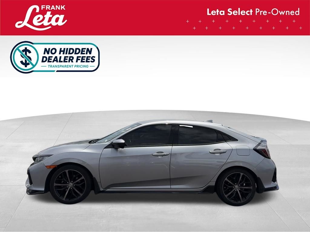 Used 2021 Lunar Silver Metallic Honda  image 3