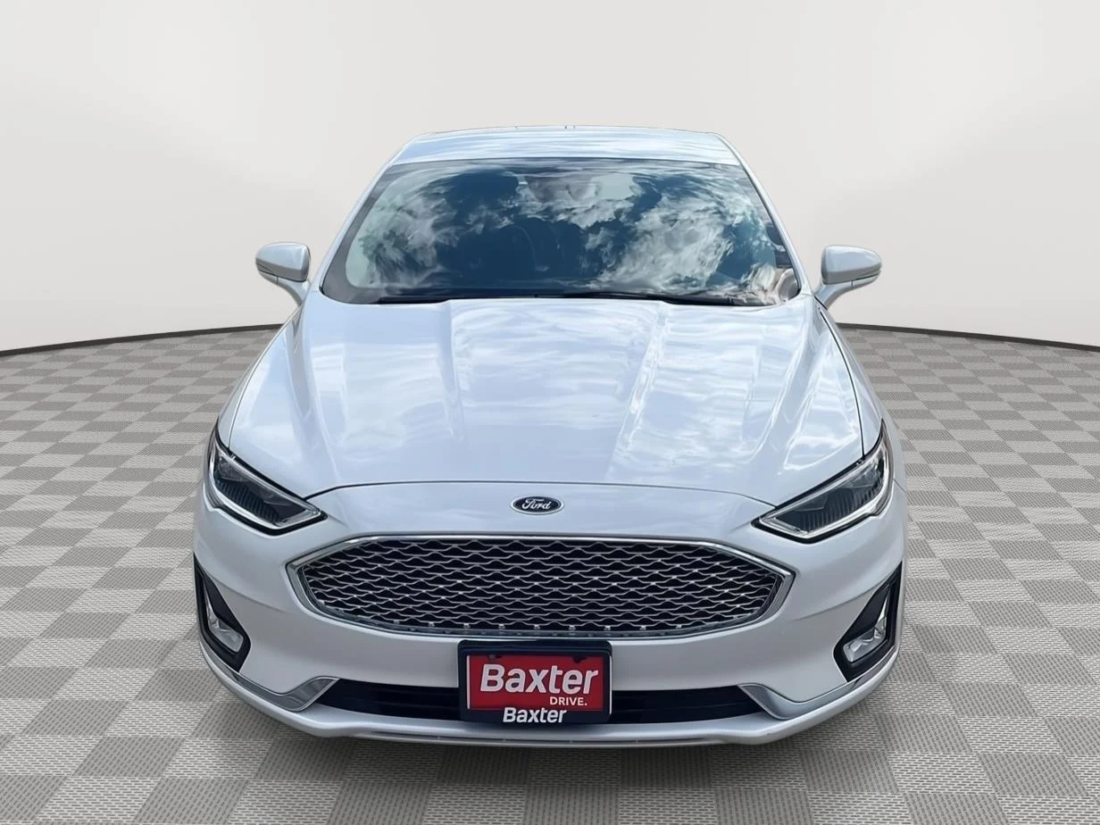 Certified Used 2019 White Platinum Metallic Tri-Coat Ford Titanium image 13