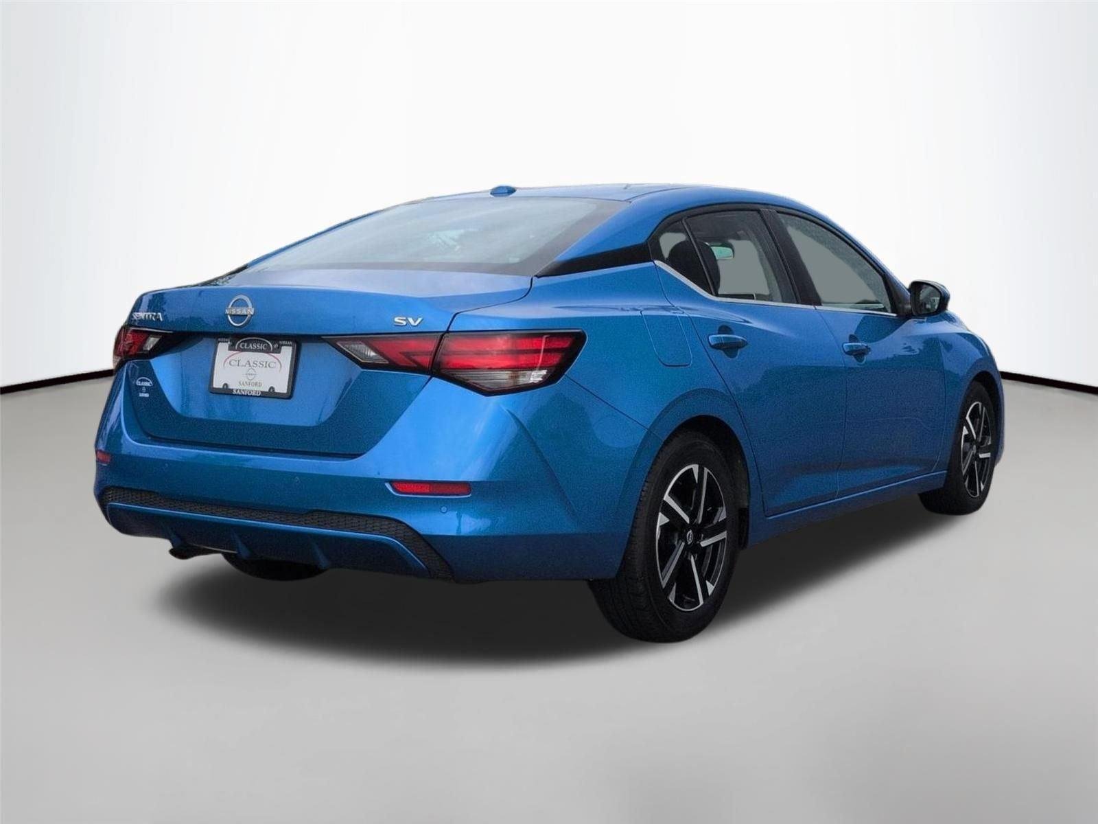 Used 2024 Electric Blue Metallic Nissan SV image 5