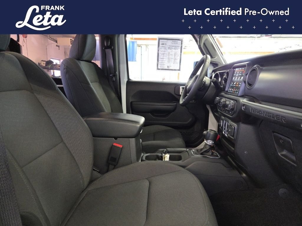 Used 2023 Bright White Clearcoat Jeep  image 19
