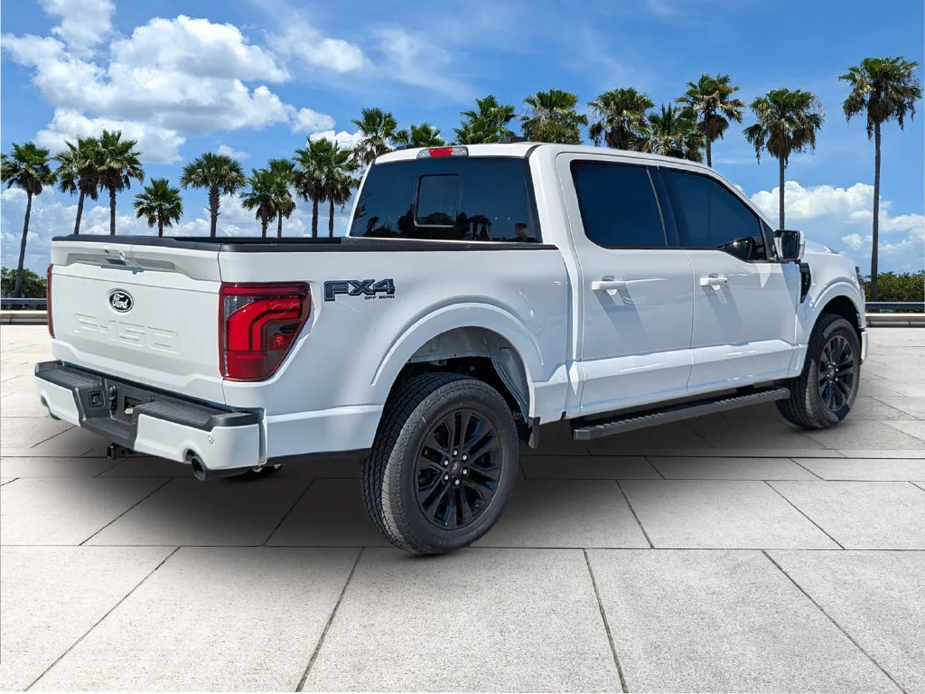 New 2026 Star White Metallic Tri-Coat Ford Lariat® image 7