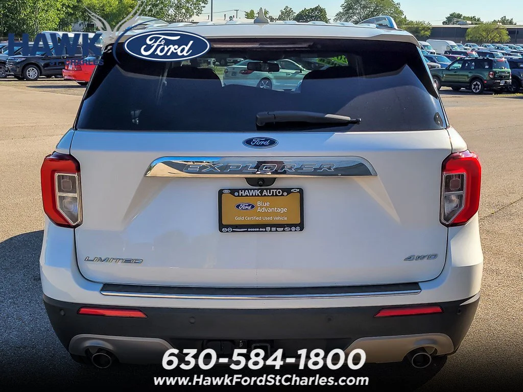 Certified Used 2022 Star White Ford Limited image 4