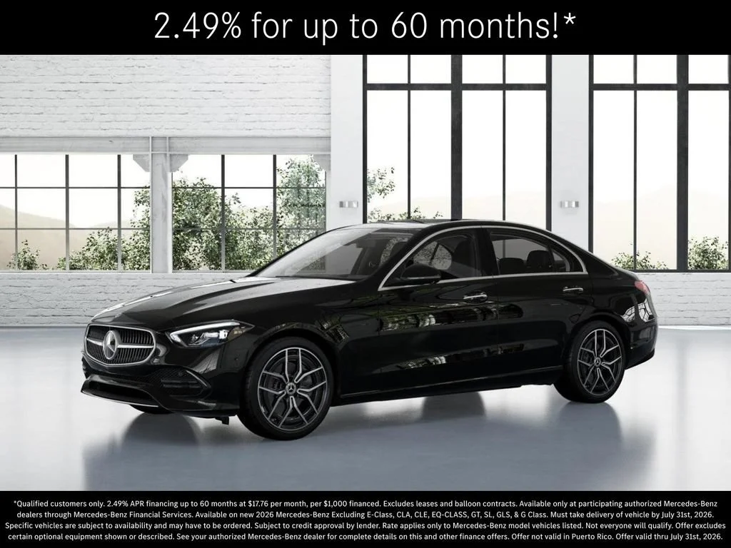 New 2026 Black Mercedes-Benz C 300 image 80
