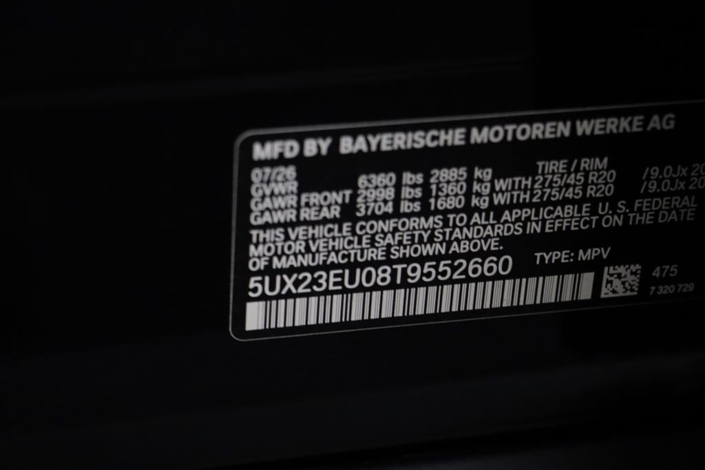 New 2026 Black Sapphire Metallic BMW xDrive40i image 24
