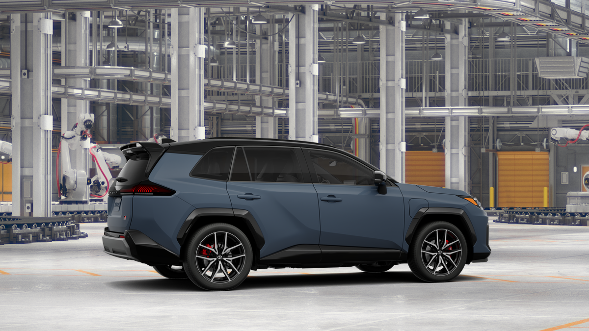 New 2026 Storm Cloud with Midnight Black Metallic roof Toyota GR SPORT image 11