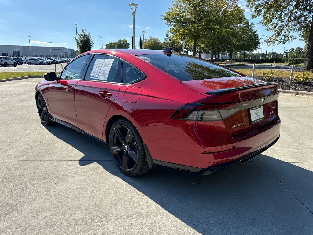 Certified Used 2024 Radiant Red Metallic Honda HYBRID SPORT-L image 6