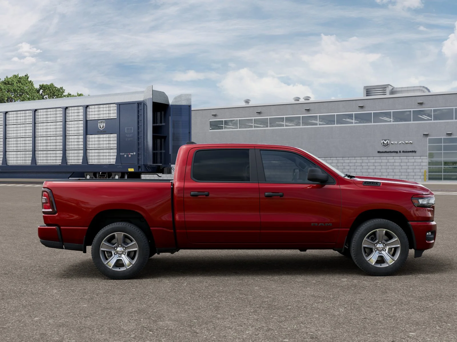 New 2026 Molten Red Pearlcoat RAM Express image 21