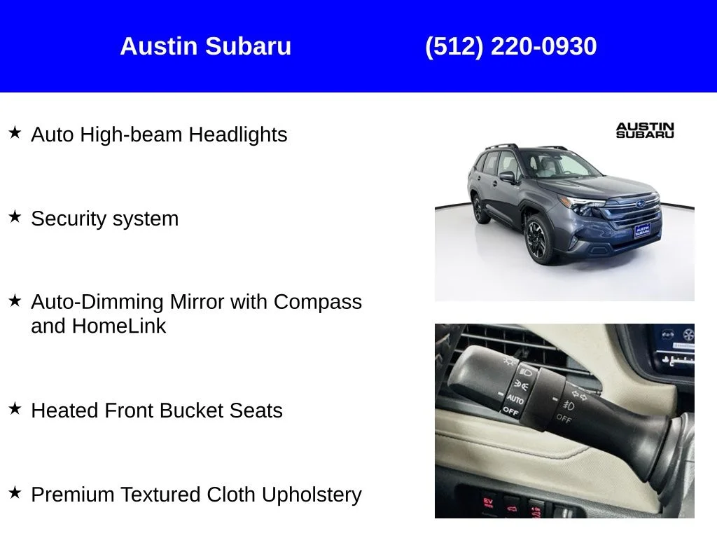 New 2026 Gray Subaru Premium Hybrid image 17