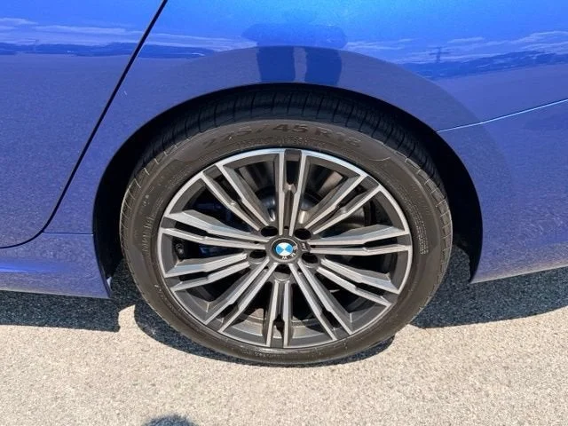 Used 2022 Portimao Blue Metallic BMW M340i xDrive image 22