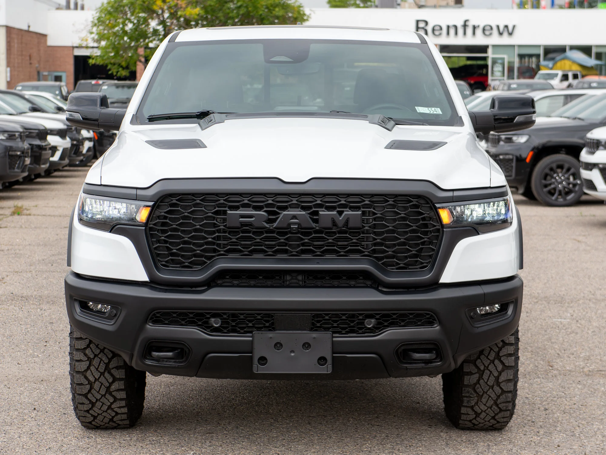 New 2026 White RAM Rebel * Crew Cab 4x4 image 12