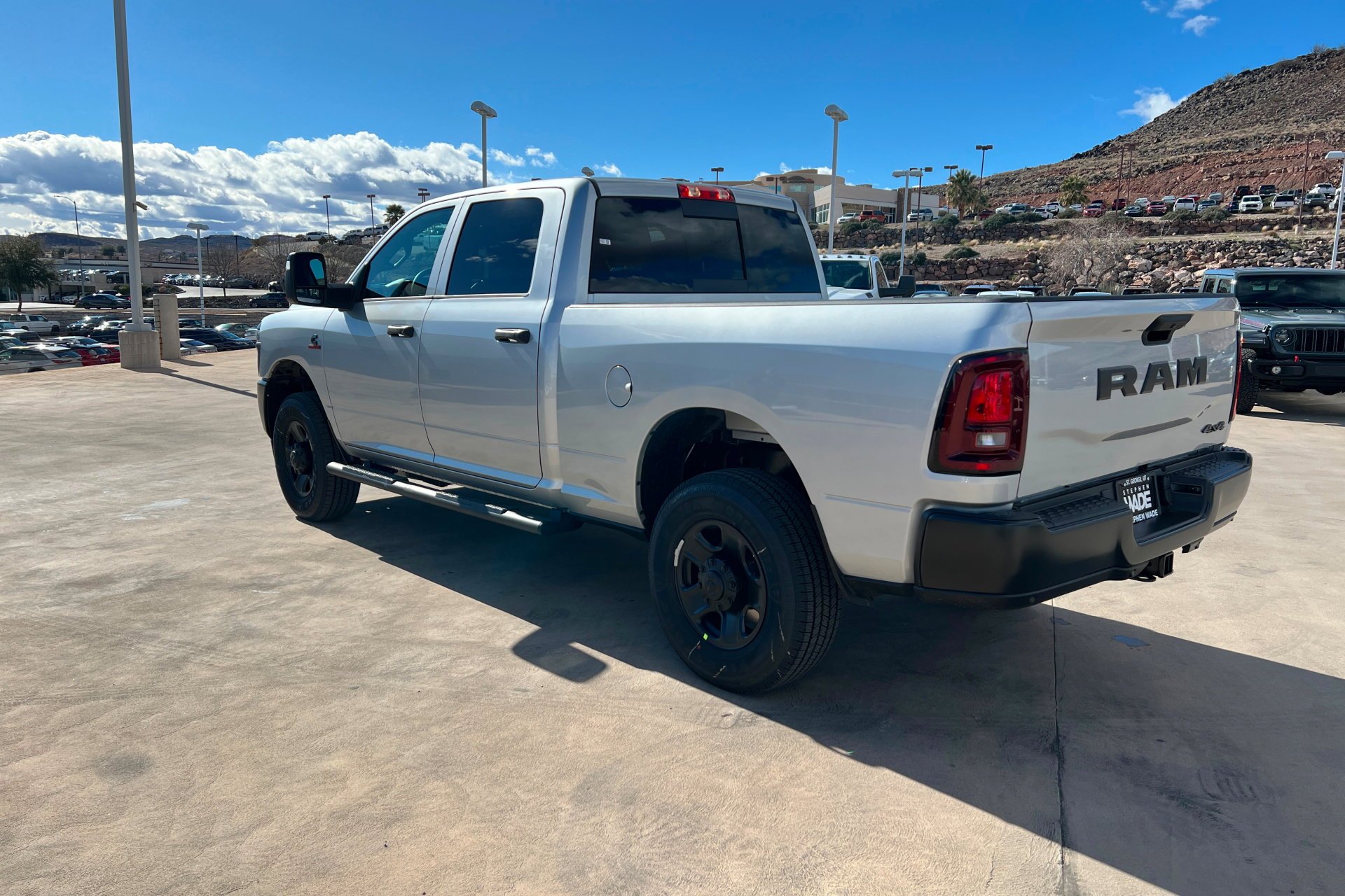 New 2026 Silver-Zynith Exterior Paint RAM Tradesman image 3
