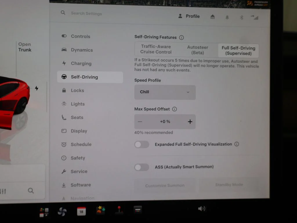 Used 2023 Red Tesla Base image 49