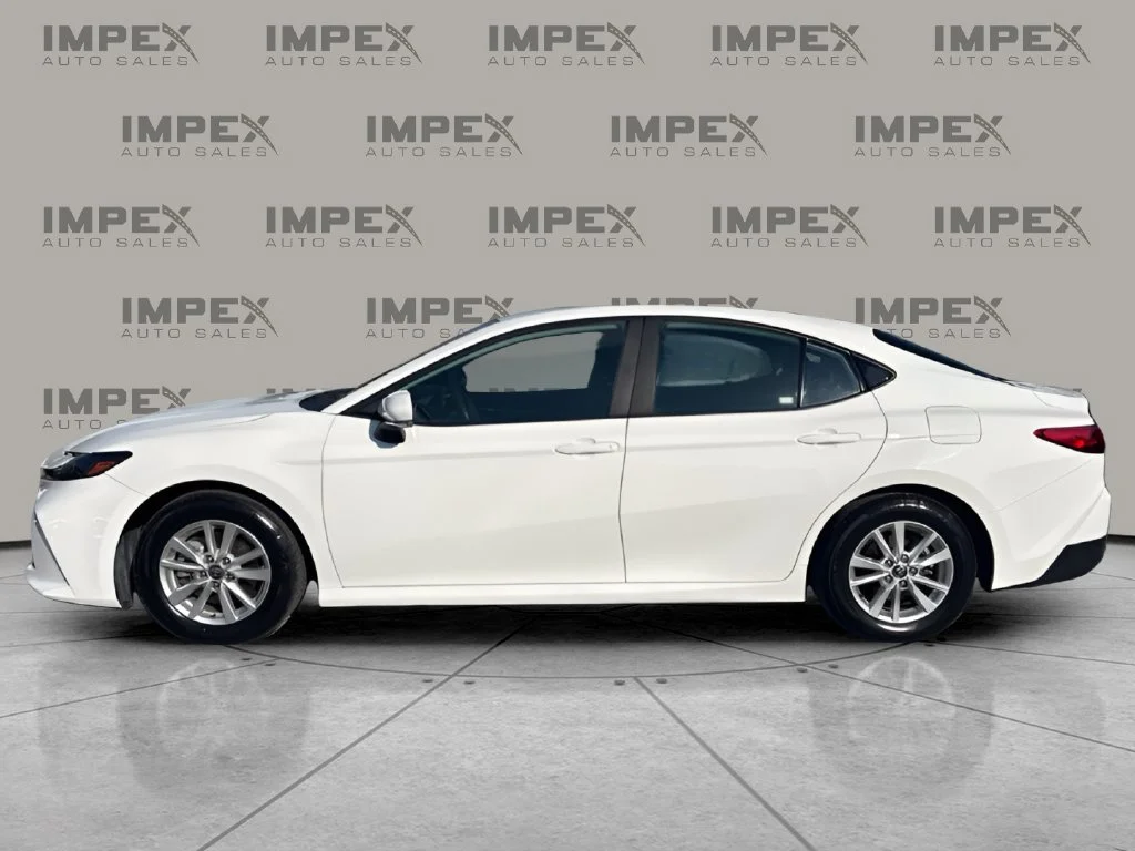 Used 2025 White Toyota LE image 2
