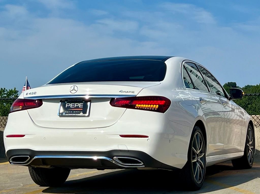 Certified Used 2023 White Mercedes-Benz E 450 image 6