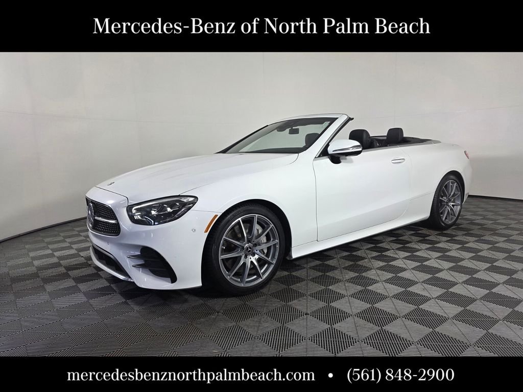 Certified Used 2023 White Mercedes-Benz E 450 image 1