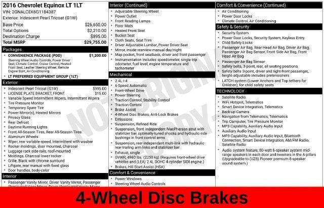 Used 2016 Beige Chevrolet LT image 35