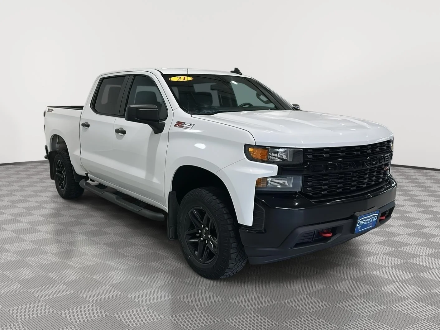 Used 2021 SUMMIT WHITE Chevrolet Custom Trail Boss image 8