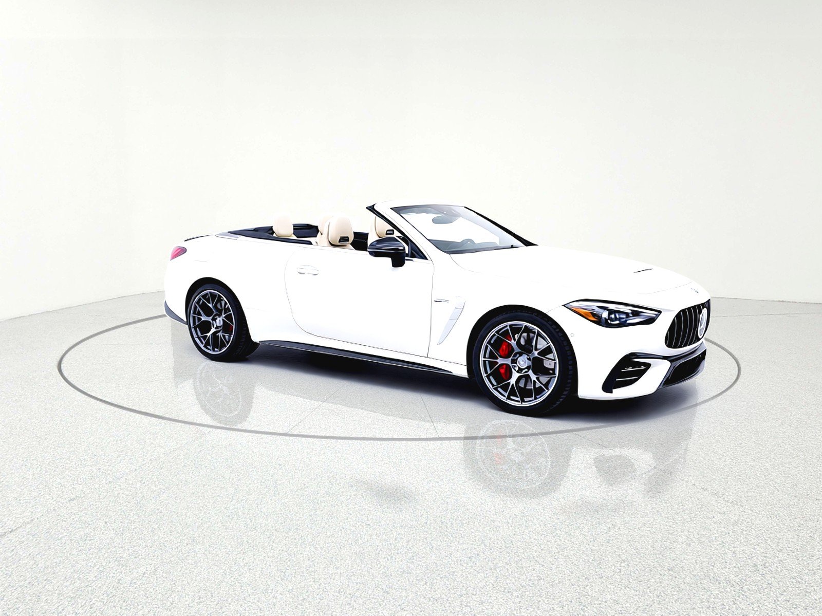 Certified Used 2026 MANUFAKTUR Moonlight White Metallic Mercedes-Benz AMG® CLE 53 4MATIC+ Cabriolet image 6