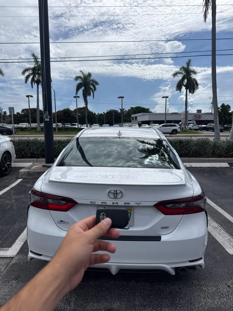Used 2024 White Toyota SE image 4