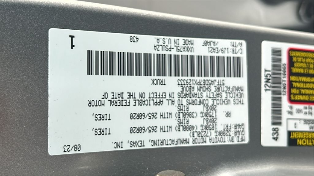 Used 2023 Silver Toyota Limited image 25