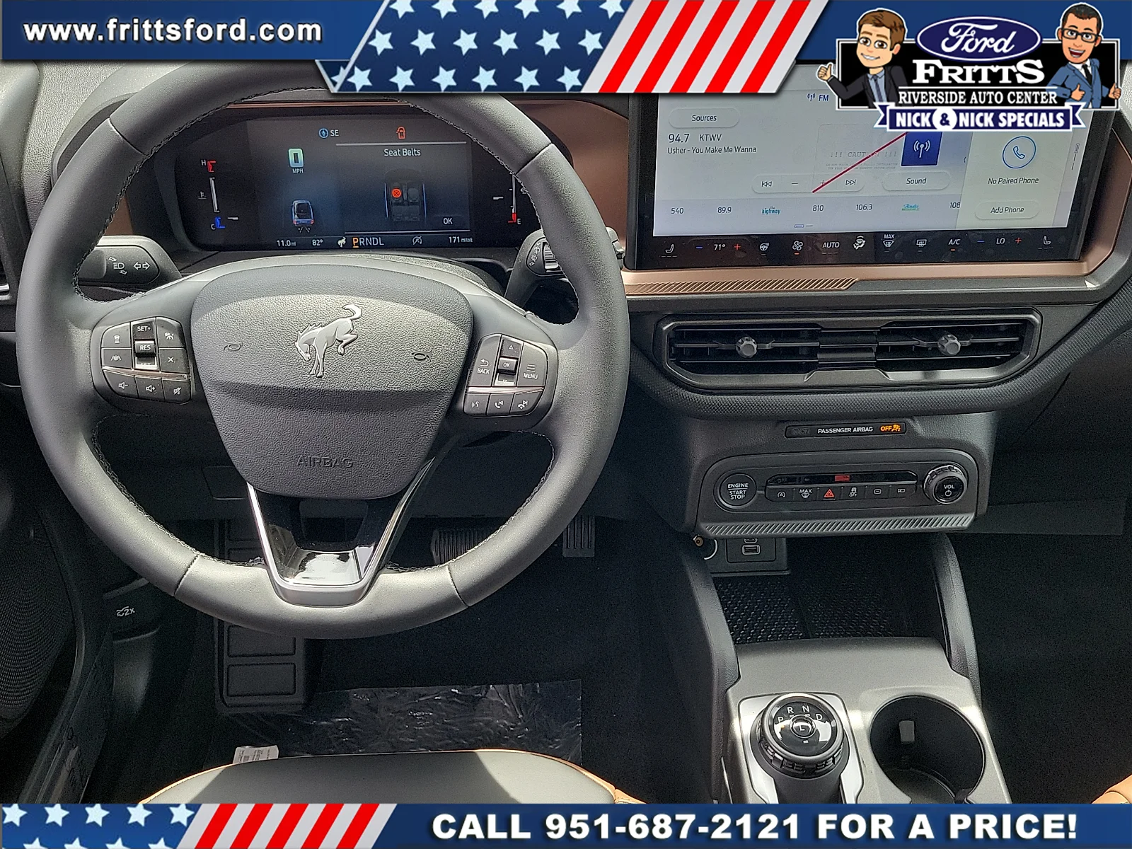 New 2026 Carbonized Gray Metallic Ford Outer Banks® image 4