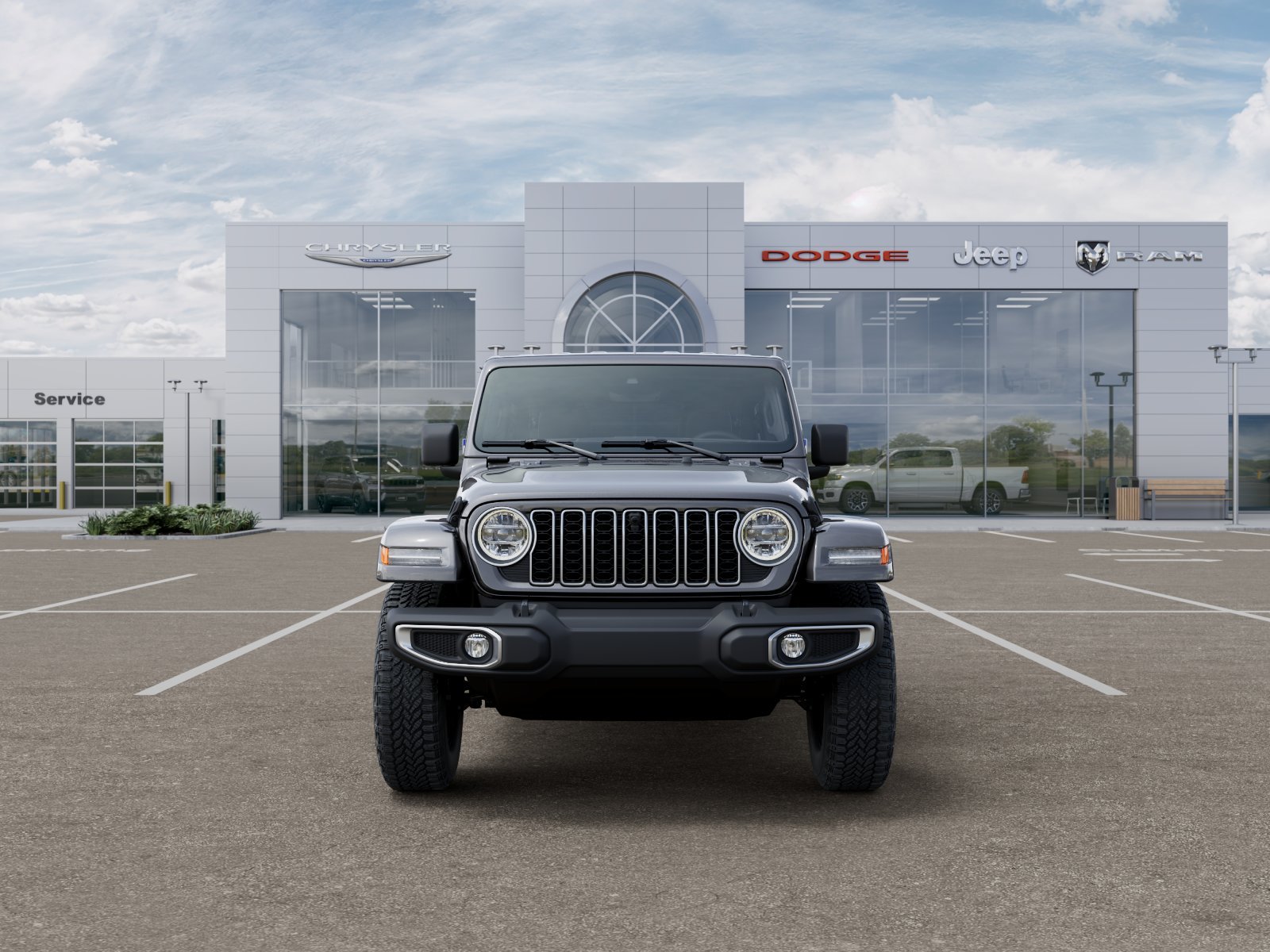 New 2026 Granite Crystal Metallic Clear-Coat Exterior Paint Jeep Sahara image 15