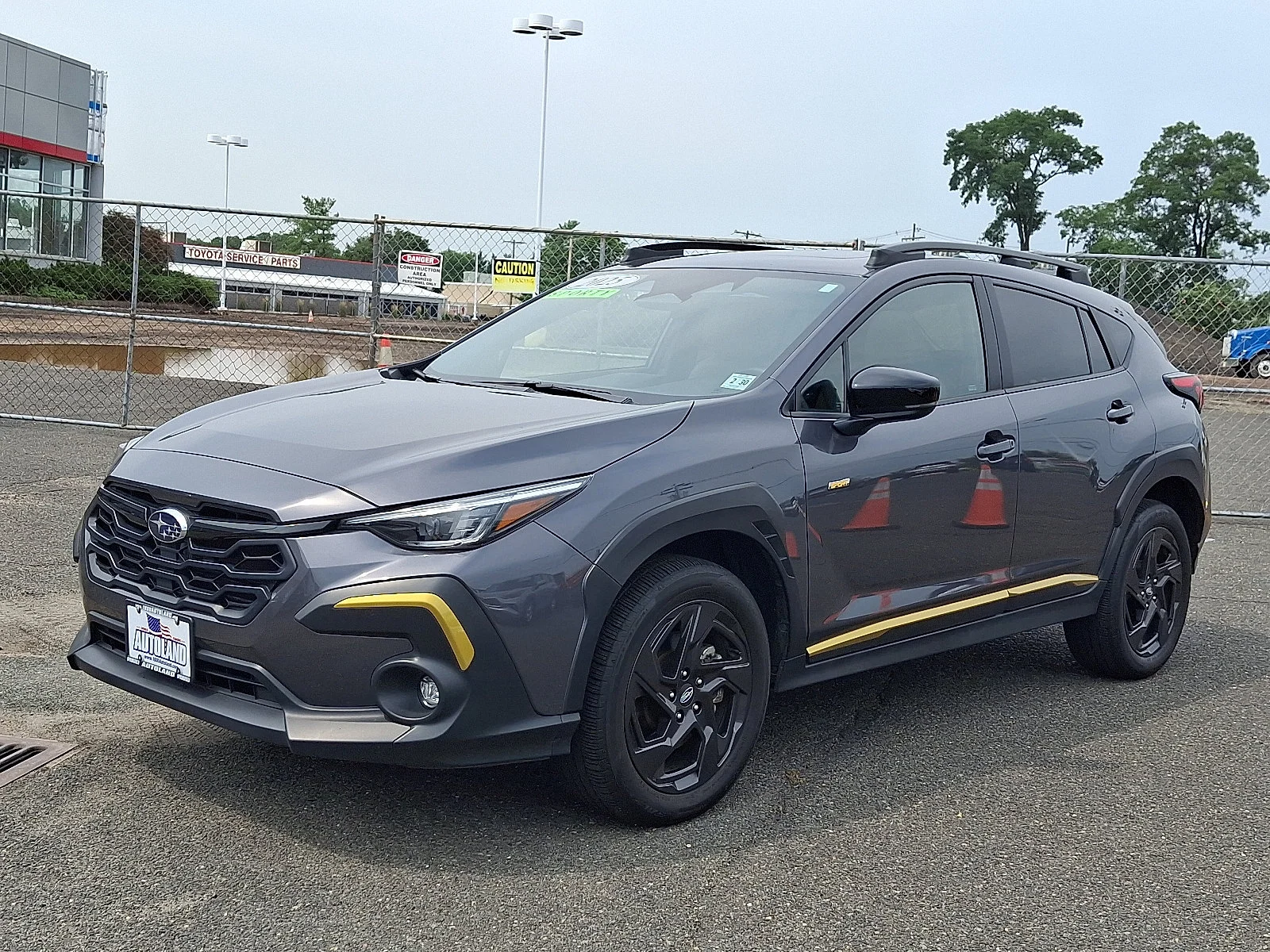 Used 2025 Magnetite Gray Metallic Subaru Sport image 3