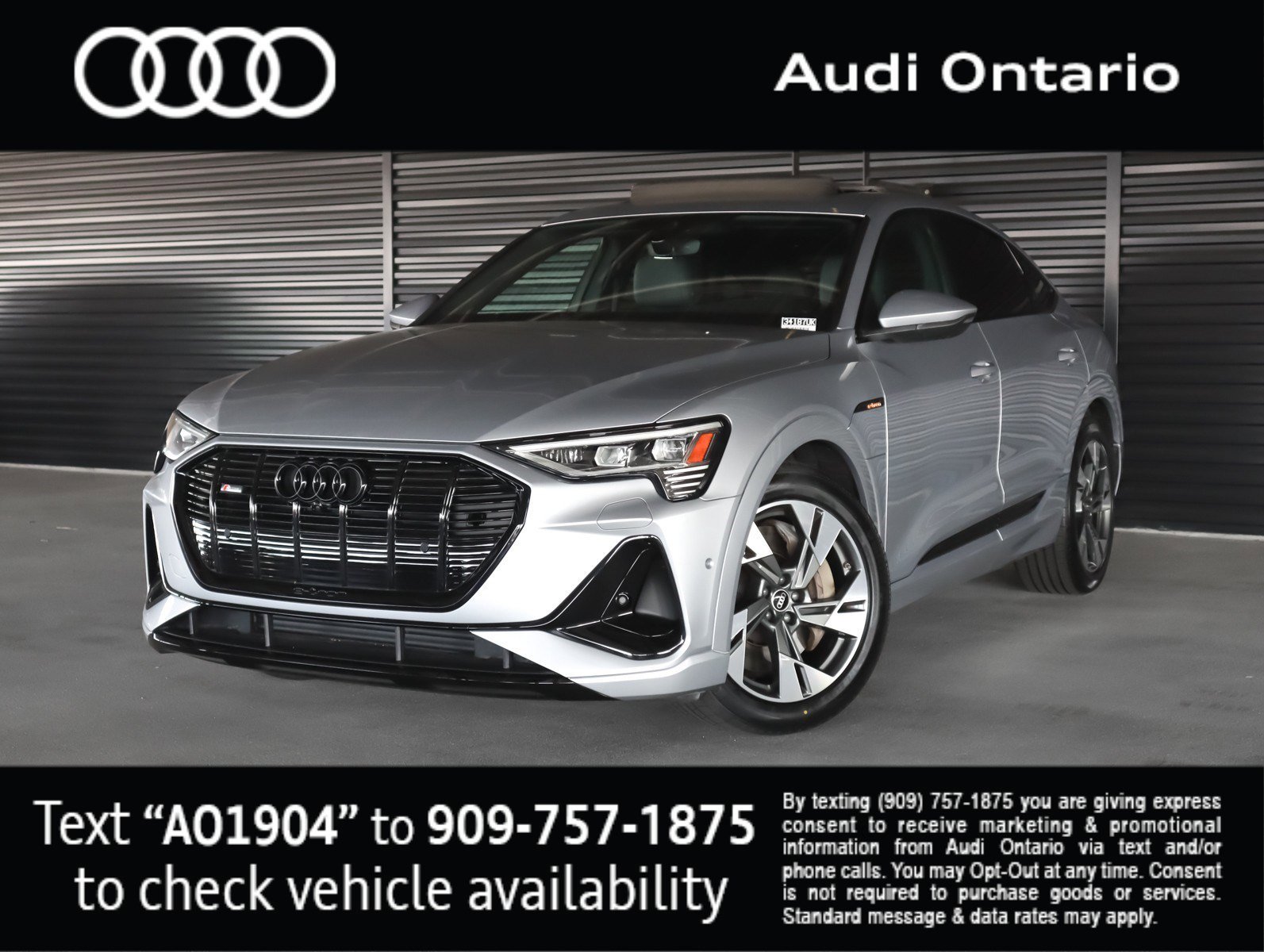 Used 2023 Florett Silver Metallic Audi S line Premium image 1