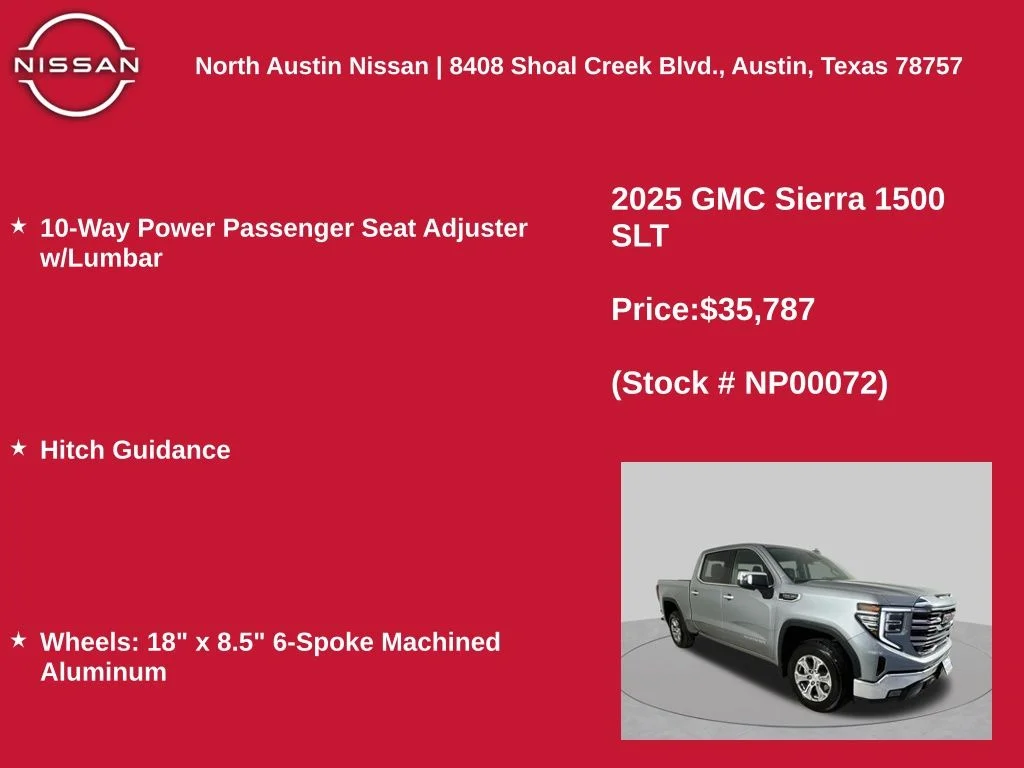 Used 2025 Silver GMC SLT image 22