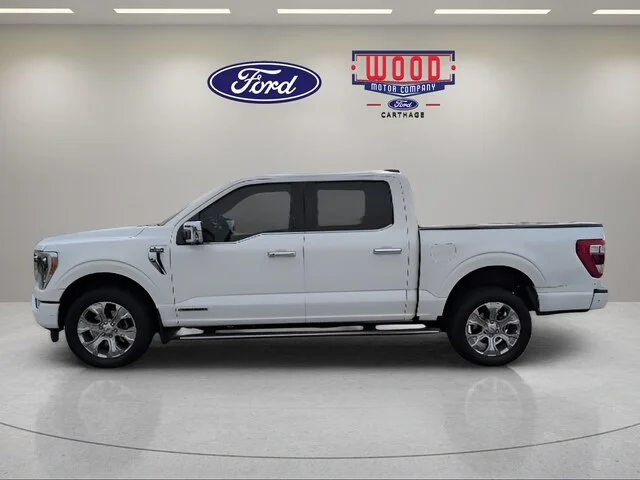 Used 2022 White Metallic Ford Platinum image 6
