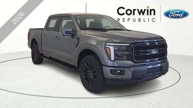 New 2026 Carbonized Gray Metallic Ford Lariat® image 1