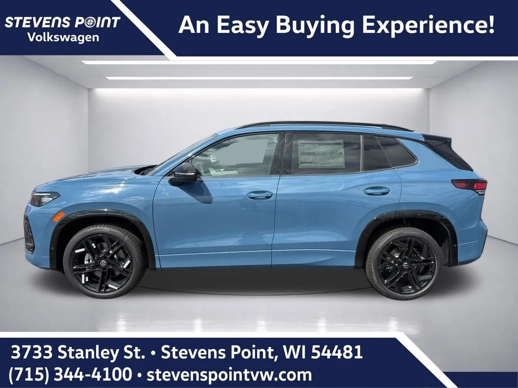 New 2026 Monterey Blue Pearl Volkswagen 2.0T SE R-Line Black image 2