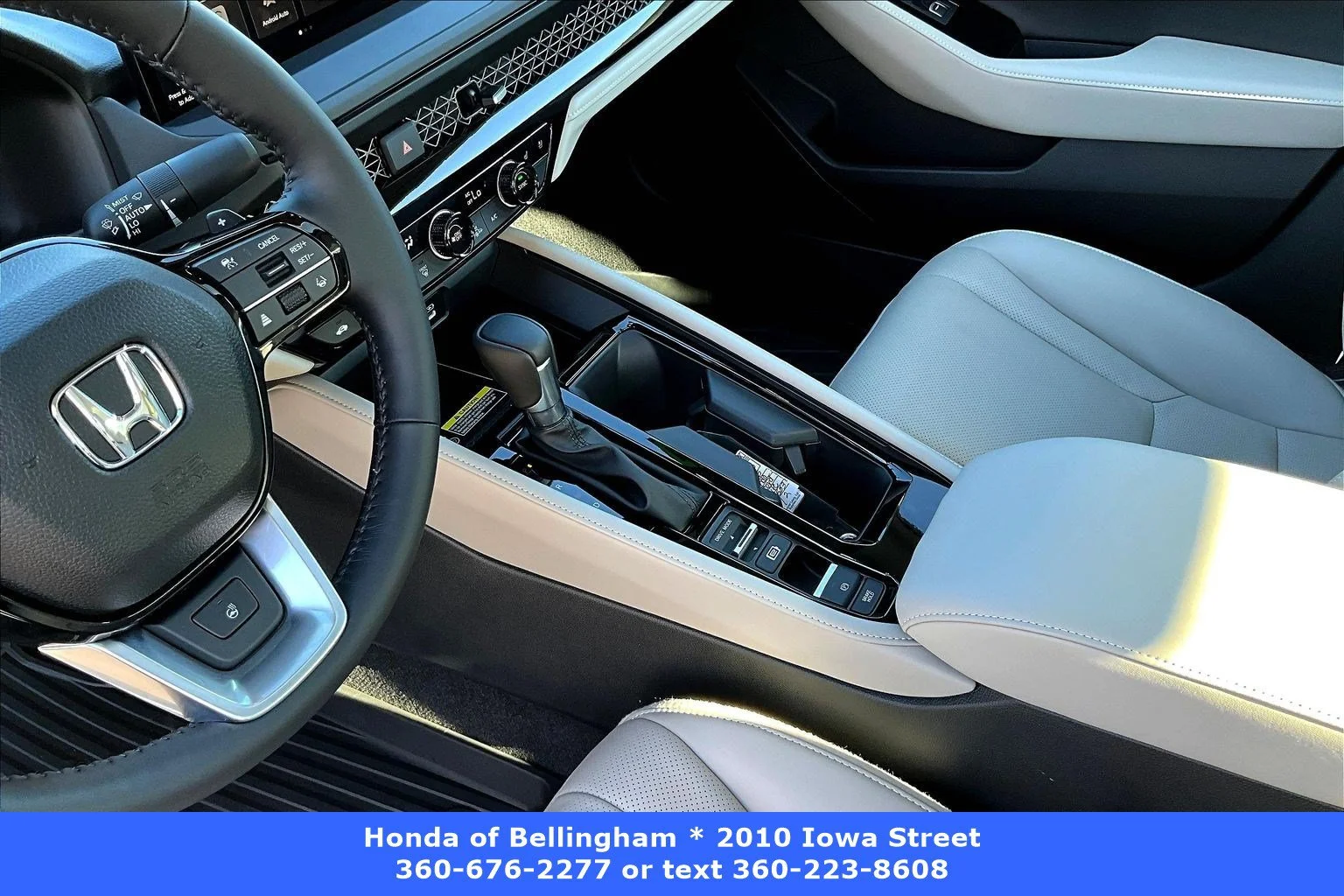 Certified Used 2025 Platinum White Pearl Honda HYBRID TOURING image 15