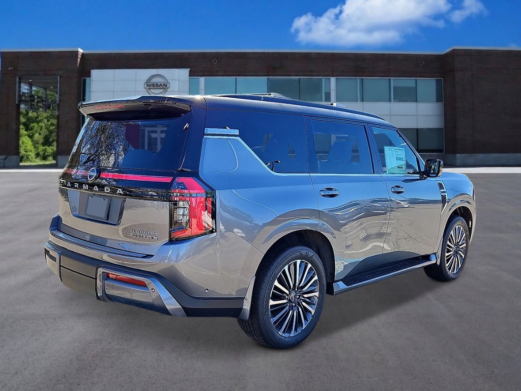 New 2026 Gun Metallic / Super Black Two-tone Nissan Platinum Reserve image 3