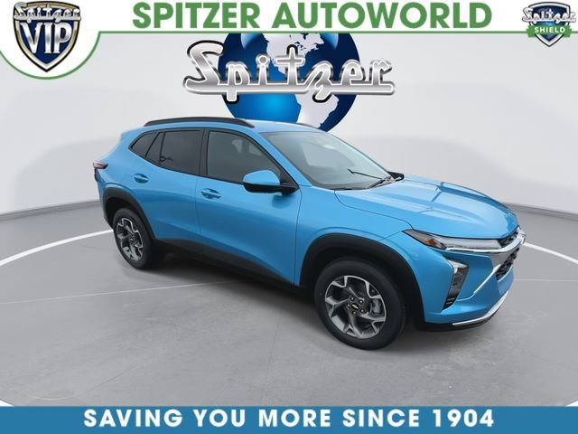 2026 Chevrolet Trax LT Blue at Spitzer Autoworld Chevy Buick GMC Cadillac