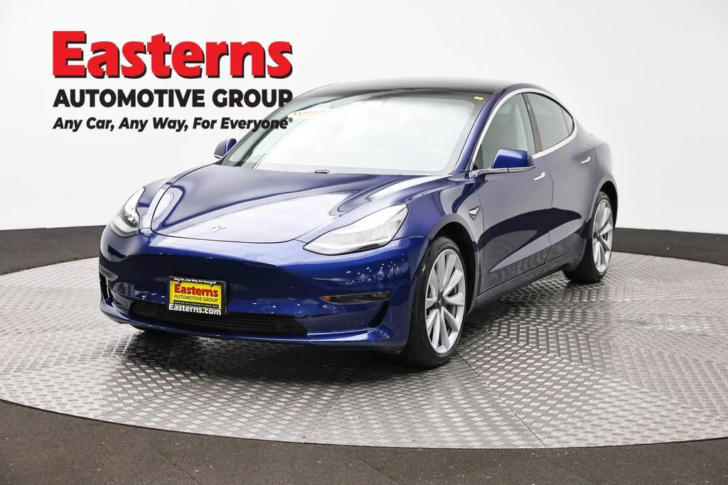Used 2020 Blue Tesla Long Range image 1