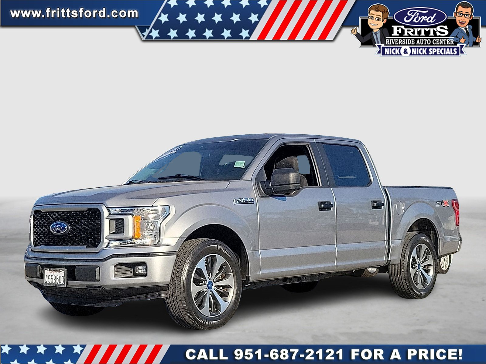 Certified Used 2020 Silver Metallic Ford XL image 1