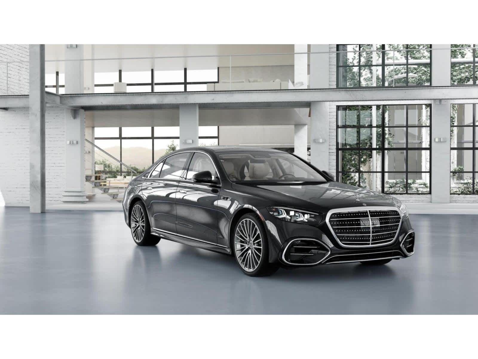 New 2027 Obsidian Black Metallic Mercedes-Benz S 580 image 9