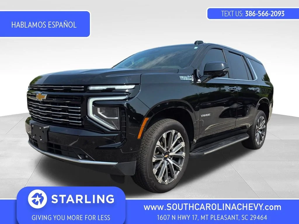 Used 2026 Black Chevrolet High Country image 1