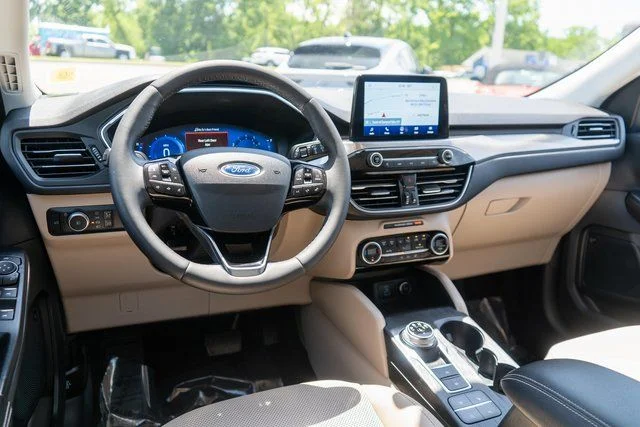 Used 2021 Blue Metallic Ford Titanium image 12