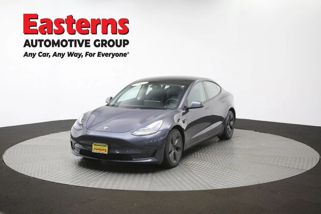 Used 2021 Gray Tesla Long Range image 48