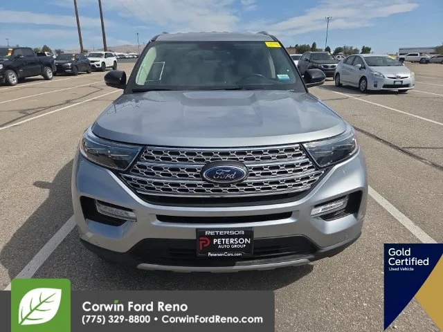Used 2022 Iconic Silver Metallic Ford Limited image 2