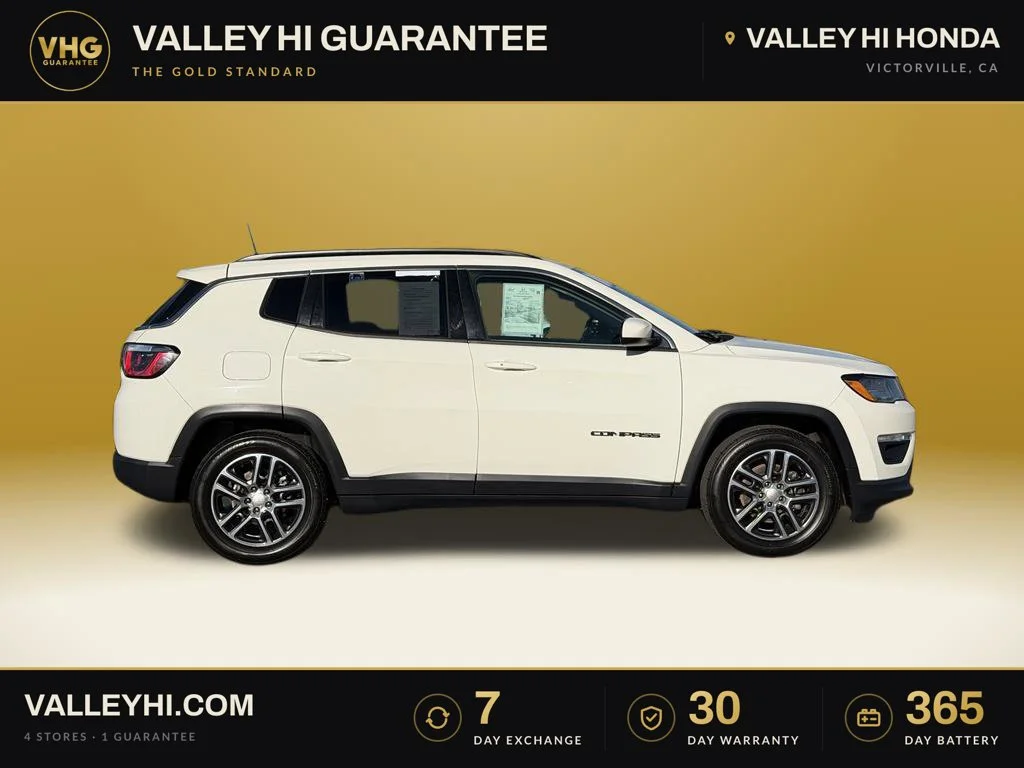 Used 2019 White Jeep Latitude image 8