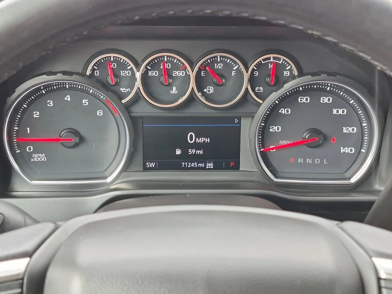 Used 2021 SHADOW GRAY METALLIC Chevrolet LT Trail Boss image 11
