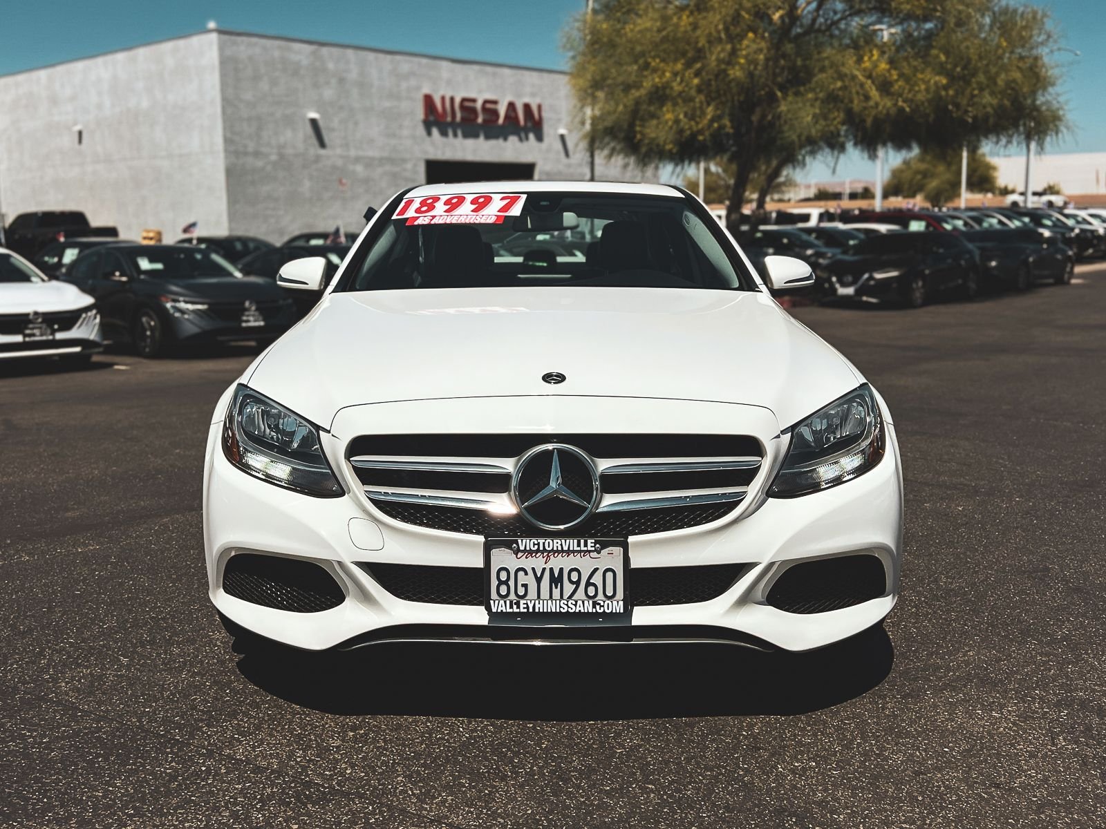 Used 2018 White Mercedes-Benz C 300 image 2