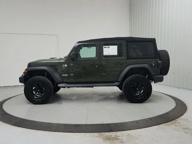Used 2020 Green Jeep Unlimited Sport S image 5